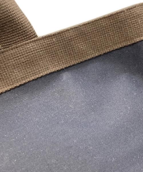 Herve Chapelier（エルベシャプリエ）Herve Chapelier (エルベシャプリエ) 舟形トートバッグバッグ ブラウン×ネイビーの古着・服飾アイテム