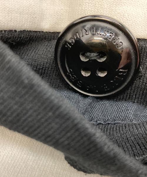 BLUE LABEL CRESTBRIDGE（ブルーレーベルクレストブリッジ）BLUE LABEL CRESTBRIDGE (ブルーレーベルクレストブリッジ) ボーダーワンピース ブラック×ホワイト サイズ:Mの古着・服飾アイテム
