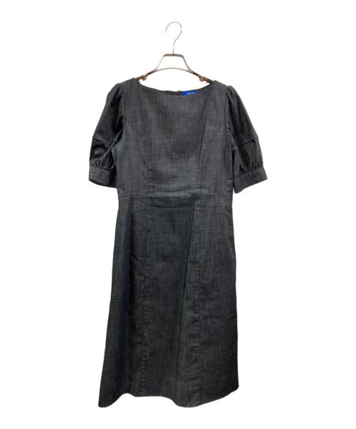BLUE LABEL CRESTBRIDGE（ブルーレーベルクレストブリッジ）BLUE LABEL CRESTBRIDGE (ブルーレーベルクレストブリッジ) ワンピース グレー サイズ:Mの古着・服飾アイテム