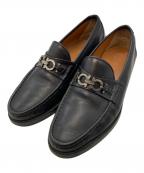 Salvatore Ferragamoサルヴァトーレ フェラガモ）の古着「ガンチーニローファー」｜ブラック
