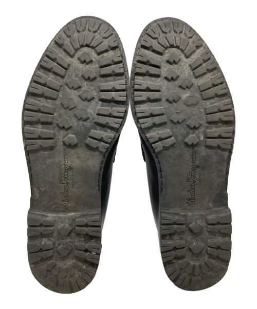 Salvatore Ferragamo（サルヴァトーレ フェラガモ）Salvatore Ferragamo (サルヴァトーレ フェラガモ) ガンチーニローファー ブラック サイズ:8 1/2の古着・服飾アイテム