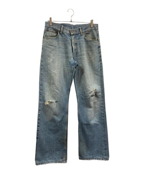 GUCCI（グッチ）GUCCI (グッチ) ヴィンテージ加工デニムパンツ インディゴ サイズ:50の古着・服飾アイテム