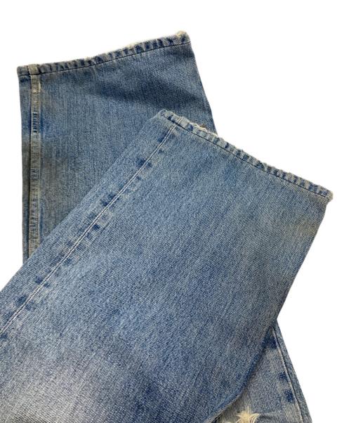 GUCCI（グッチ）GUCCI (グッチ) ヴィンテージ加工デニムパンツ インディゴ サイズ:50の古着・服飾アイテム