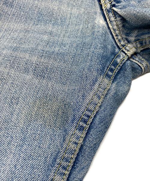 GUCCI（グッチ）GUCCI (グッチ) ヴィンテージ加工デニムパンツ インディゴ サイズ:50の古着・服飾アイテム