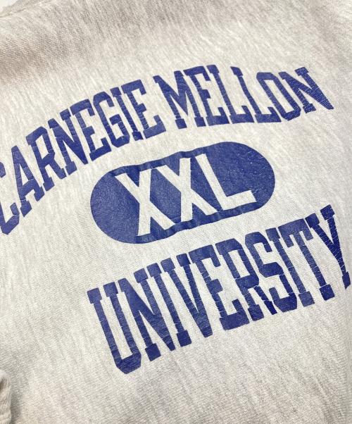 Champion（チャンピオン）Champion (チャンピオン) 90’ｓ刺繍タグリバースウィーブスウェット グレー サイズ:XLの古着・服飾アイテム