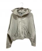 entire studiosエンタイアスタジオ）の古着「ジップパーカー」｜グレー