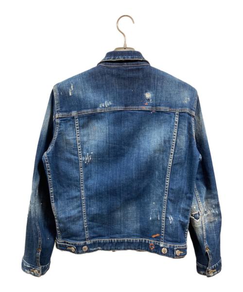 DSQUARED2（ディースクエアード）DSQUARED2 (ディースクエアード) 20SS Dan Jean Jacket インディゴ サイズ:46の古着・服飾アイテム