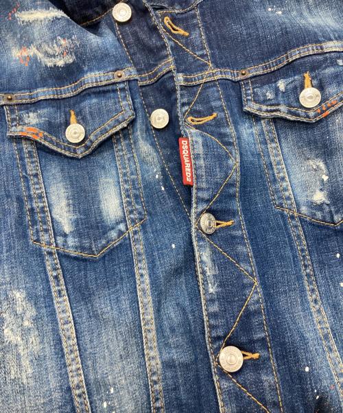 DSQUARED2（ディースクエアード）DSQUARED2 (ディースクエアード) 20SS Dan Jean Jacket インディゴ サイズ:46の古着・服飾アイテム