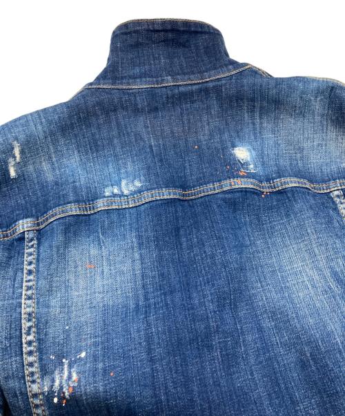 DSQUARED2（ディースクエアード）DSQUARED2 (ディースクエアード) 20SS Dan Jean Jacket インディゴ サイズ:46の古着・服飾アイテム