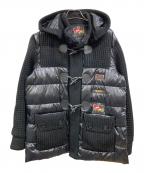 KARL HELMUTカールヘルム）の古着「ニット切替ジャケット」｜ブラック