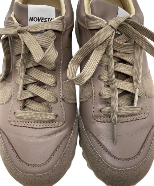 NOVESTA（ノベスタ）NOVESTA (ノベスタ) MARATHON LEATHER TRAIL スニーカー ブラウン サイズ:EU36の古着・服飾アイテム