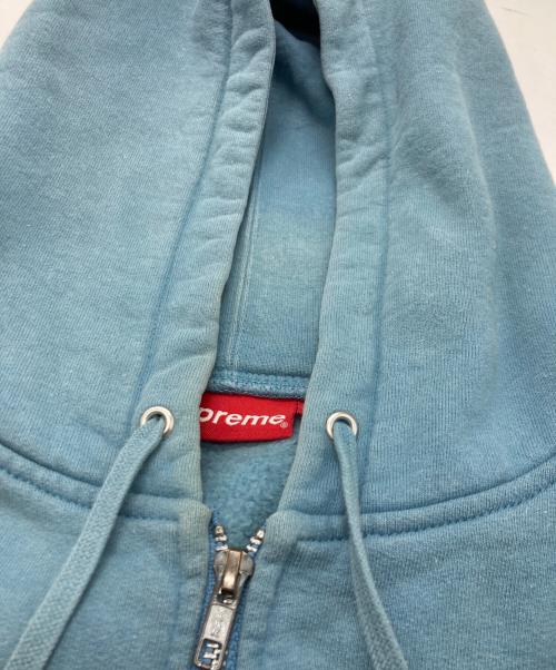 SUPREME（シュプリーム）Supreme (シュプリーム) Reflect Small Box Zip Up Sweatshirt ブルー サイズ:Mの古着・服飾アイテム