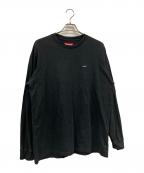 SUPREMEシュプリーム）の古着「25SS Small Box Logo Long Tee」｜ブラック