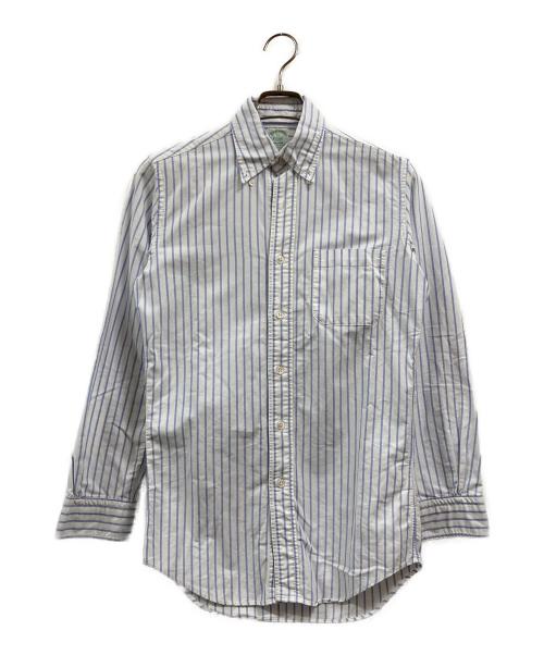 BROOKS BROTHERS（ブルックスブラザーズ）BROOKS BROTHERS (ブルックスブラザーズ) ストライプBDシャツ ホワイト サイズ:XSの古着・服飾アイテム