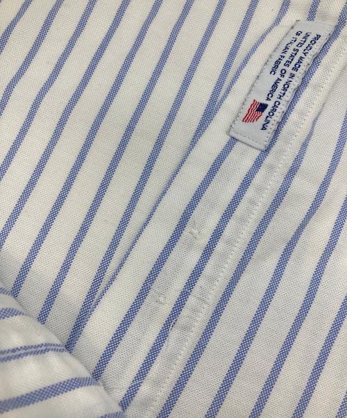 BROOKS BROTHERS（ブルックスブラザーズ）BROOKS BROTHERS (ブルックスブラザーズ) ストライプBDシャツ ホワイト サイズ:XSの古着・服飾アイテム