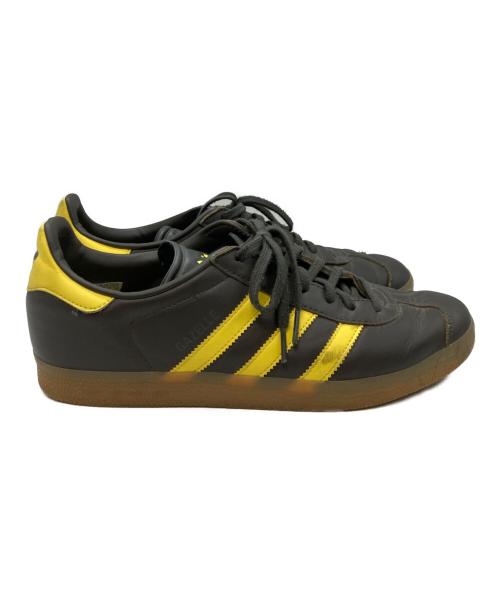 adidas（アディダス）adidas (アディダス) GAZELLE イエロー×ブラウン サイズ:26の古着・服飾アイテム