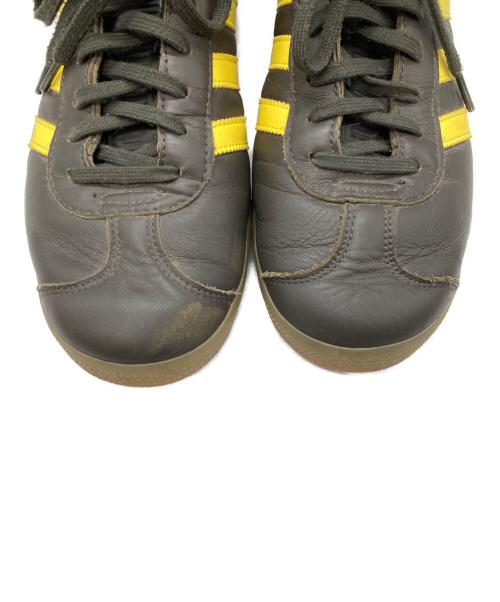 adidas（アディダス）adidas (アディダス) GAZELLE イエロー×ブラウン サイズ:26の古着・服飾アイテム