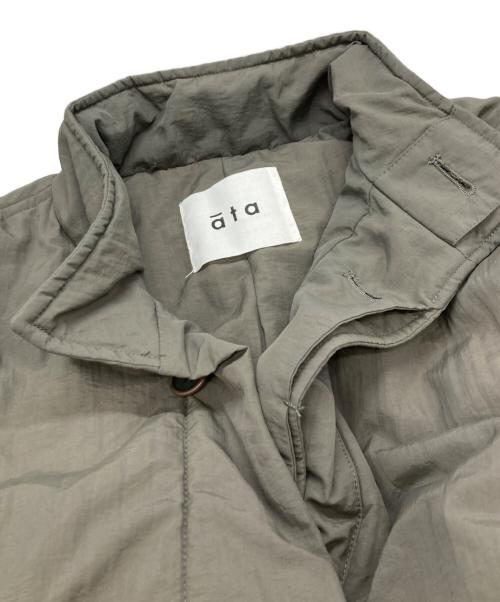 ATA（アタ）ATA (アタ) 中綿コート グレー サイズ:FREEの古着・服飾アイテム