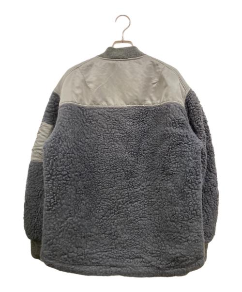 THE NORTHFACE PURPLELABEL（ザ・ノースフェイス パープルレーベル）THE NORTHFACE PURPLELABEL (ザ・ノースフェイス パープルレーベル) Wool BOA Fleece DENALI Jacket グレー サイズ:Sの古着・服飾アイテム