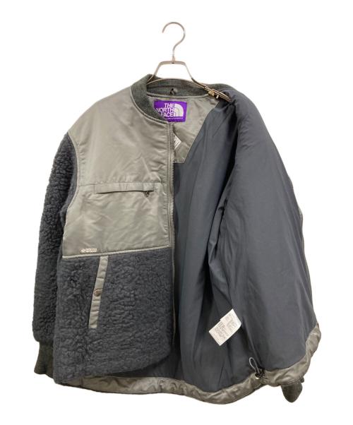 THE NORTHFACE PURPLELABEL（ザ・ノースフェイス パープルレーベル）THE NORTHFACE PURPLELABEL (ザ・ノースフェイス パープルレーベル) Wool BOA Fleece DENALI Jacket グレー サイズ:Sの古着・服飾アイテム