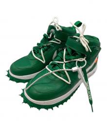 NIKE×OFFWHITE（ナイキ×オフホワイト）の古着「Air Force 1 Mid SP LTHR "Pine Green"」｜グリーン