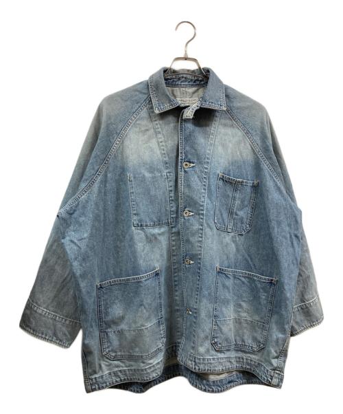 journal standard luxe（ジャーナルスタンダード ラックス）journal standard luxe (ジャーナルスタンダード ラックス) 10OZデニム ワークカバーオール インディゴ サイズ:FREEの古着・服飾アイテム