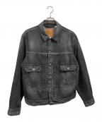 LEVI'Sリーバイス）の古着「2nd Type 後染めデニムジャケット」｜ブラック