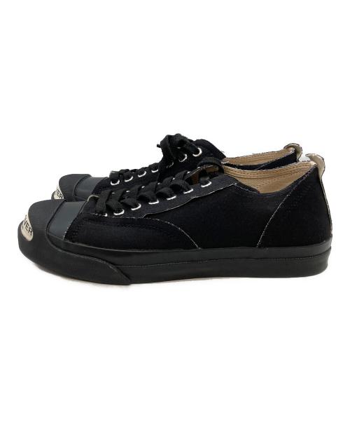 UNDERCOVER（アンダーカバー）UNDERCOVER (アンダーカバー) TOE LOGO LEATHER SNEAKERS ブラック サイズ:Sの古着・服飾アイテム