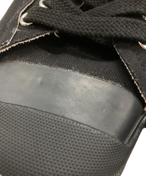 UNDERCOVER（アンダーカバー）UNDERCOVER (アンダーカバー) TOE LOGO LEATHER SNEAKERS ブラック サイズ:Sの古着・服飾アイテム