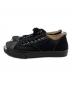 UNDERCOVER (アンダーカバー) TOE LOGO LEATHER SNEAKERS ブラック サイズ:S：22000円