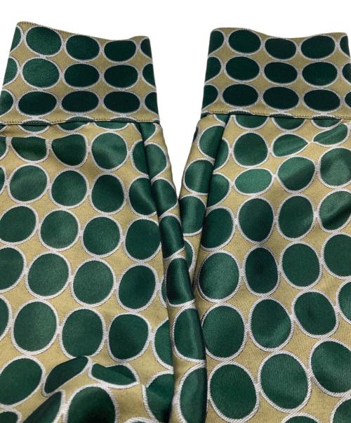 UN3D.（アンスリード）UN3D. (アンスリード) JACQUARD SH BZ グリーン サイズ:FREEの古着・服飾アイテム