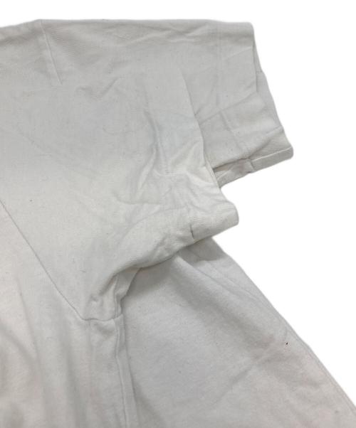 PLAY COMME des GARCONS（プレイコムデギャルソン）PLAY COMME des GARCONS (プレイコムデギャルソン) ダブルハートTシャツ ホワイト サイズ:Mの古着・服飾アイテム