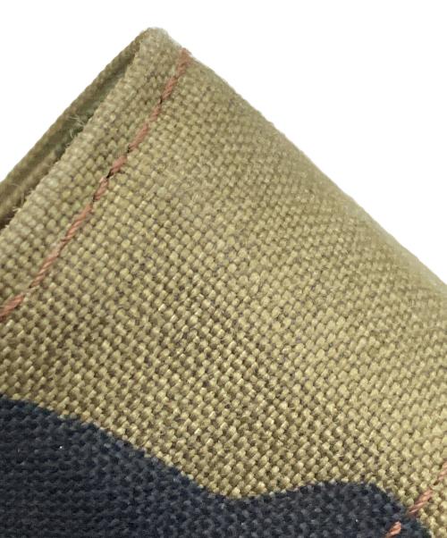 Herve Chapelier（エルベシャプリエ）Herve Chapelier (エルベシャプリエ) カモフラージュ柄ナイロン舟型トート グリーンの古着・服飾アイテム