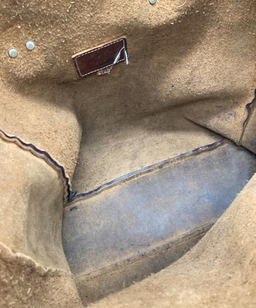 BILLYKIRK（ビリーカーク）BILLYKIRK (ビリーカーク) レザーバッグ ブラウンの古着・服飾アイテム