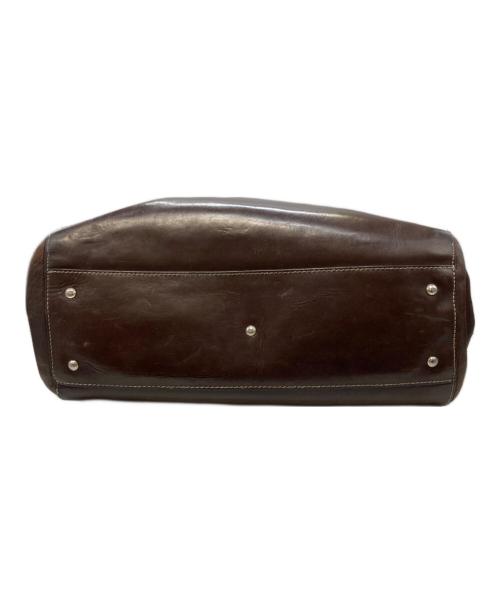 BOLDRINI SELLERIA（ボルドリーニ セレリア）BOLDRINI SELLERIA (ボルドリーニ セレリア) レザートートバッグ ブラウンの古着・服飾アイテム