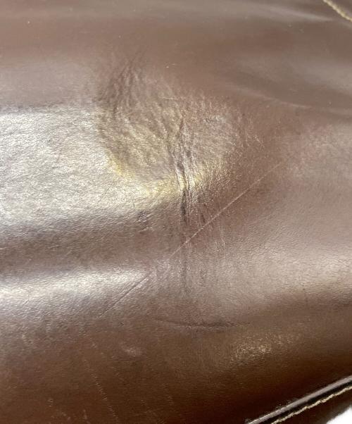 BOLDRINI SELLERIA（ボルドリーニ セレリア）BOLDRINI SELLERIA (ボルドリーニ セレリア) レザートートバッグ ブラウンの古着・服飾アイテム