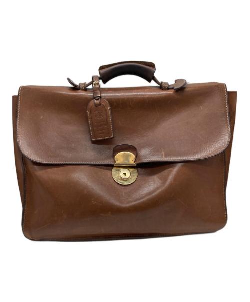 BOLDRINI SELLERIA（ボルドリーニ セレリア）BOLDRINI SELLERIA (ボルドリーニ セレリア) レザーブリーフケース ブラウンの古着・服飾アイテム
