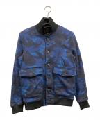 1piu1uguale3ウノピュウノウグァーレトレ）の古着「NEW WAVE VALSTAR swet denim JK」｜ネイビー