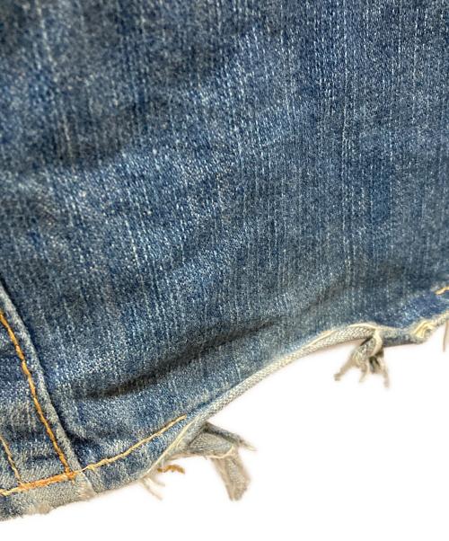 TRUE RELIGION（トゥルー レリジョン）TRUE RELIGION (トゥルー レリジョン) ダメージ加工フレアデニムパンツ インディゴ サイズ:29の古着・服飾アイテム