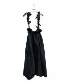 Bibiy.ビビィ）の古着「BIANCA LONG DRESS キャミソールワンピース」｜ブラック