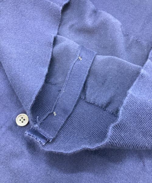 POLO RALPH LAUREN（ポロ・ラルフローレン）POLO RALPH LAUREN (ポロ・ラルフローレン) ポニーロゴカーディガン ネイビー サイズ:Sの古着・服飾アイテム
