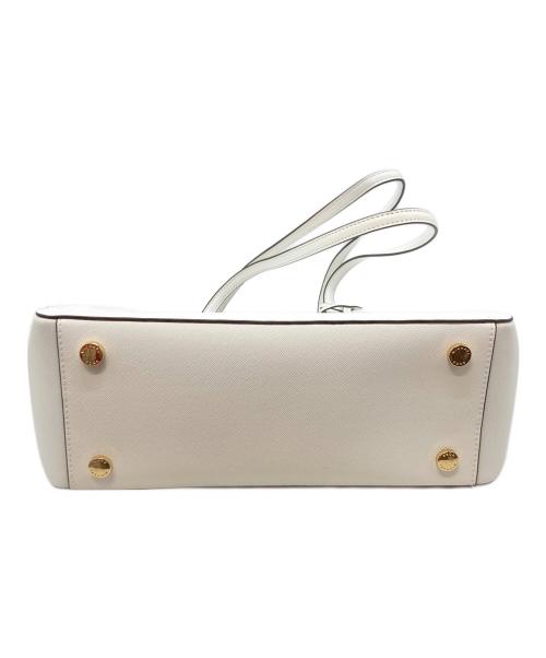 MICHAEL KORS（マイケル・コース）MICHAEL KORS (マイケル・コース) トートバッグ ホワイトの古着・服飾アイテム