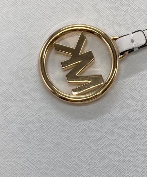 MICHAEL KORS（マイケル・コース）MICHAEL KORS (マイケル・コース) トートバッグ ホワイトの古着・服飾アイテム