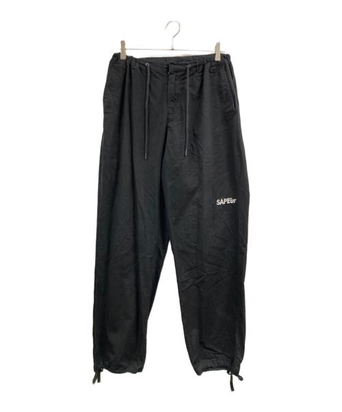 SAPEur（サプール）SAPEur (サプール) リップストップスケートパンツ ブラック サイズ:XLの古着・服飾アイテム