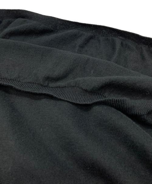the nerdys（ザナーディーズ）THE NERDYS (ザナーディーズ) Organic Cotton Stand collar Polo Shirt ブラック サイズ:Mの古着・服飾アイテム