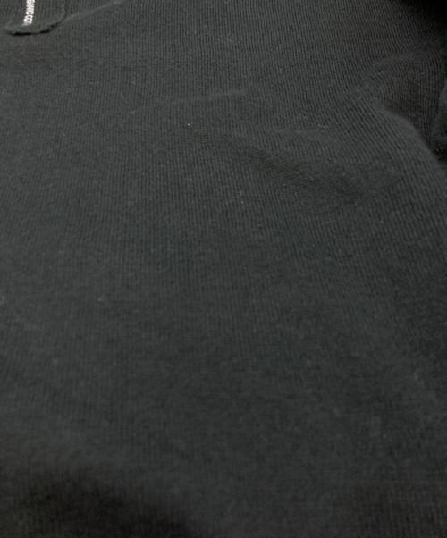 the nerdys（ザナーディーズ）THE NERDYS (ザナーディーズ) Organic Cotton Stand collar Polo Shirt ブラック サイズ:Mの古着・服飾アイテム
