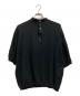 THE NERDYS（ザナーディーズ）の古着「Organic Cotton Stand collar Polo Shirt」｜ブラック