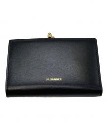 JIL SANDER（ジルサンダー）の古着「GOJI パーススモール がま口財布」｜ブラック