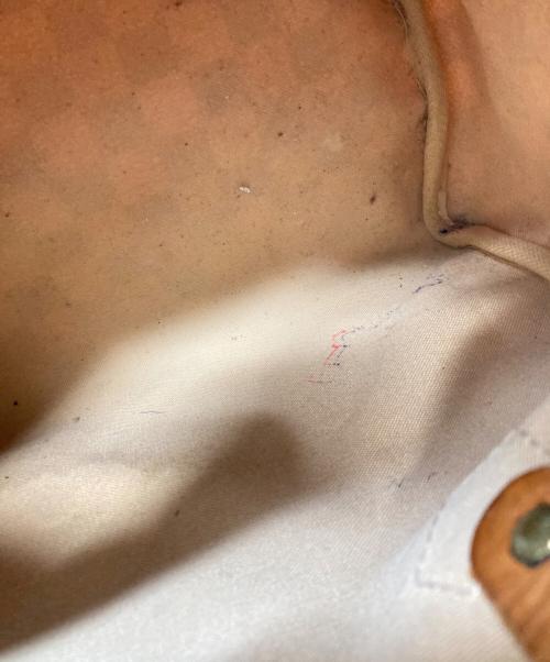 LOUIS VUITTON（ルイ ヴィトン）LOUIS VUITTON (ルイ ヴィトン) ハンドバッグ ホワイト×グレーの古着・服飾アイテム