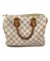 LOUIS VUITTON (ルイ ヴィトン) ハンドバッグ ホワイト×グレー：40000円